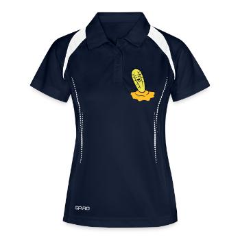 Laughing Cactus Cacti Face Prickly Desert - Women's Polo breathable - navy/white - Front