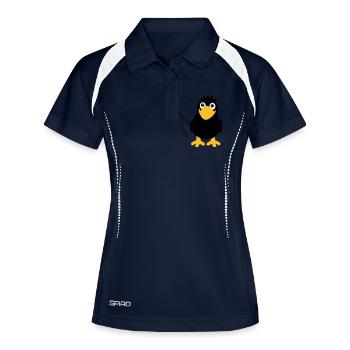 Rabe - Frauen Polo atmungsaktiv - Navy/Weiß - Vorne