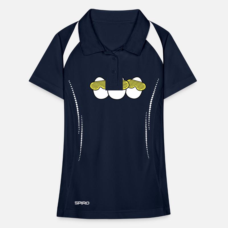 Funky Egg Crew Polo respirant Femme