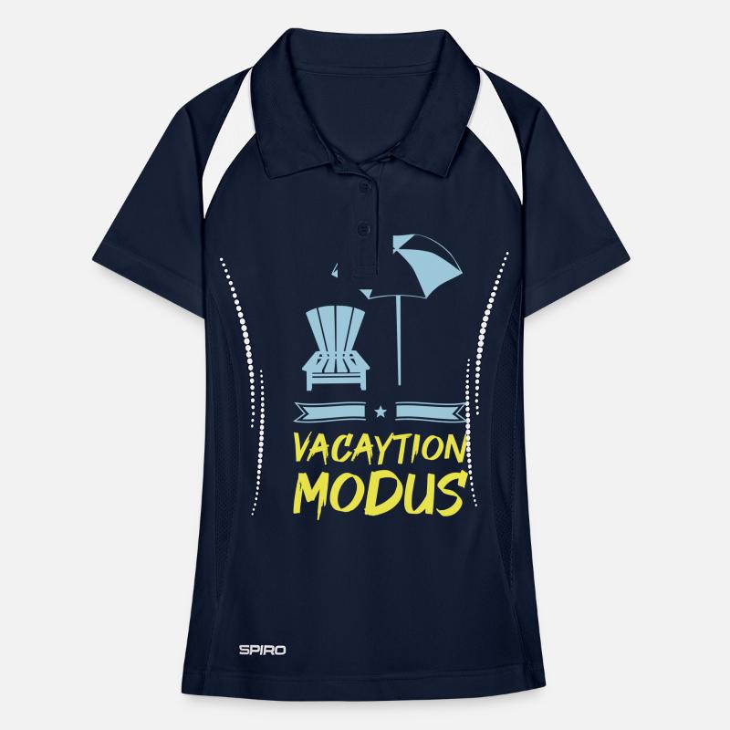 vacation mode Women's Polo breathable