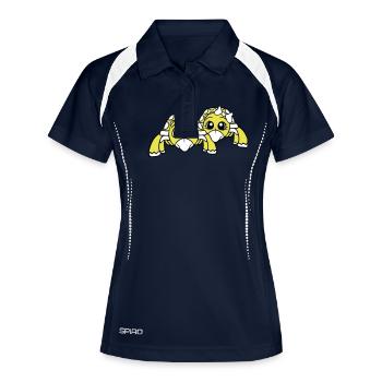 2 Turtles Couple In Love Man Woman Love - Women's Polo breathable - navy/white - Front