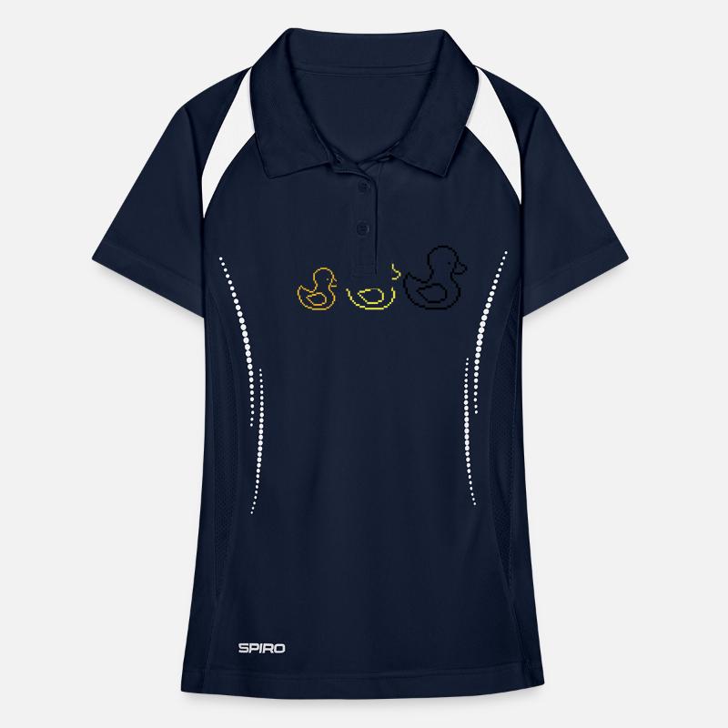 Pixel Ducks Women's Polo breathable