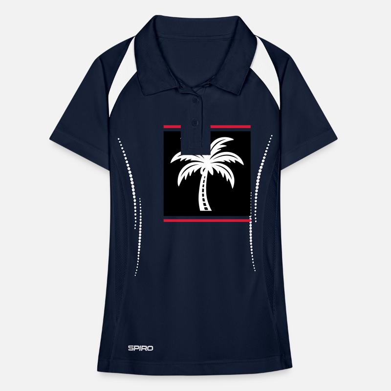 Palm Tree Icon Women's Polo breathable