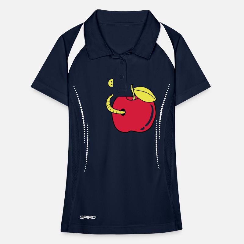 Worm Apple Women's Polo breathable