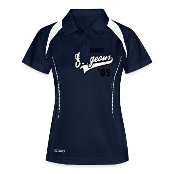Gorgeous SINCE 2005 - Birthday Anniversary - Frauen Polo atmungsaktiv - Navy/Weiß - Vorne