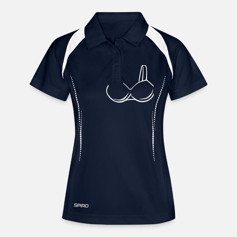 bra - Women's Polo breathable - navy/white