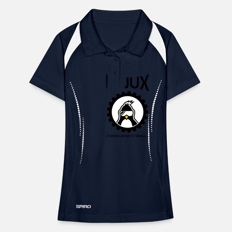 linux does what it shall Women's Polo breathable