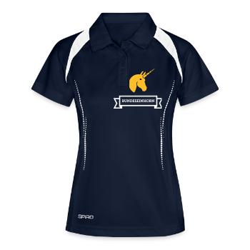 Federal Unicorn - Women's Polo breathable - navy/white - Front
