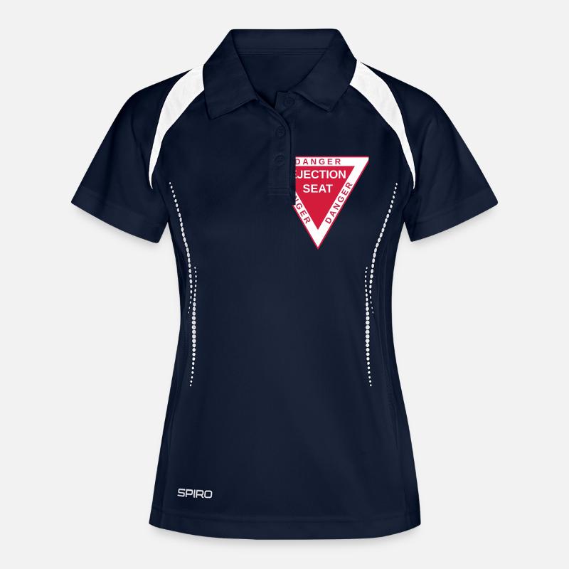 Danger ejection - Women's Polo breathable - navy/white