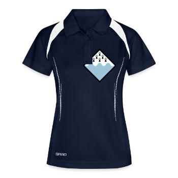 Morbihan - Women's Polo breathable - navy/white - Front
