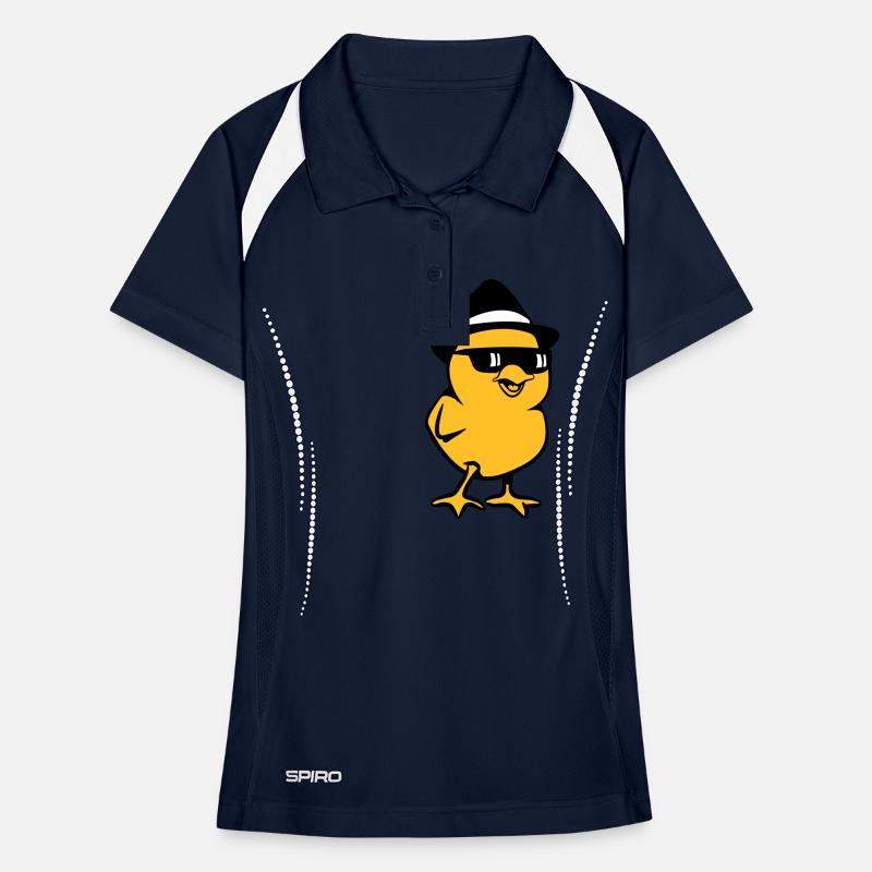 poussins doux Polo respirant Femme