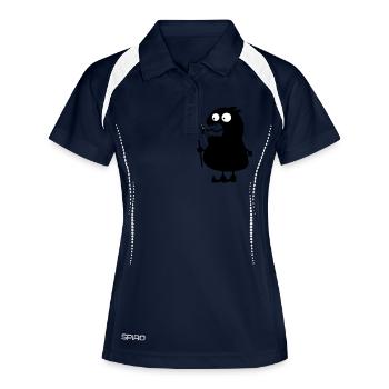 Freak - Women's Polo breathable - navy/white - Front
