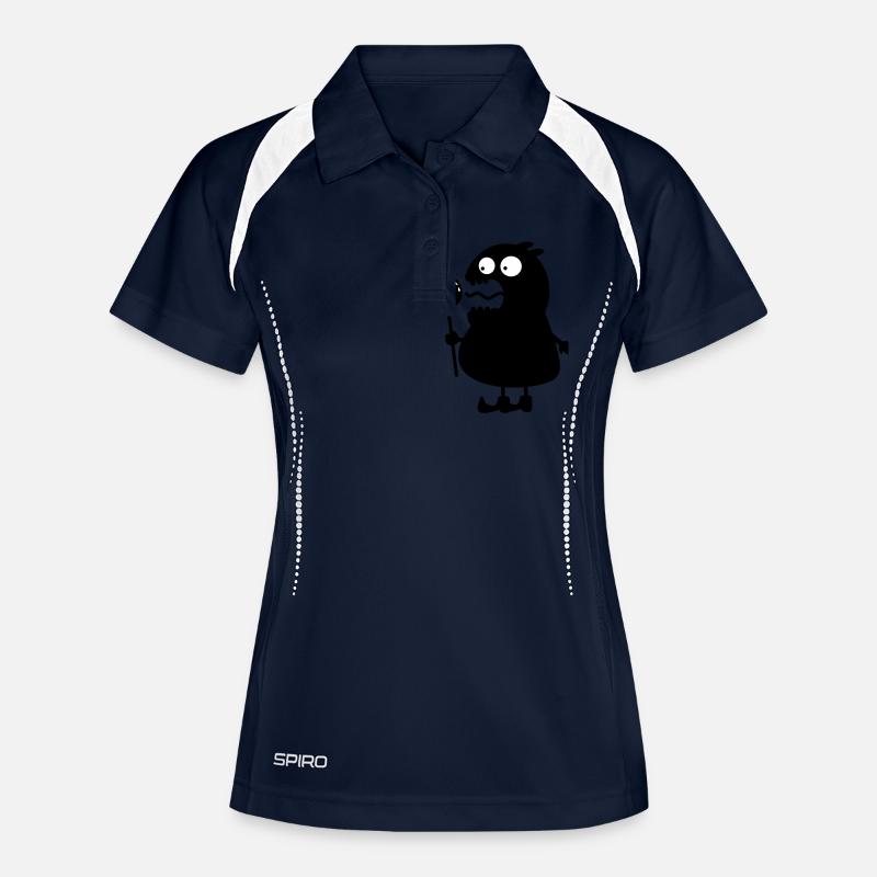 Freak - Women's Polo breathable - navy/white