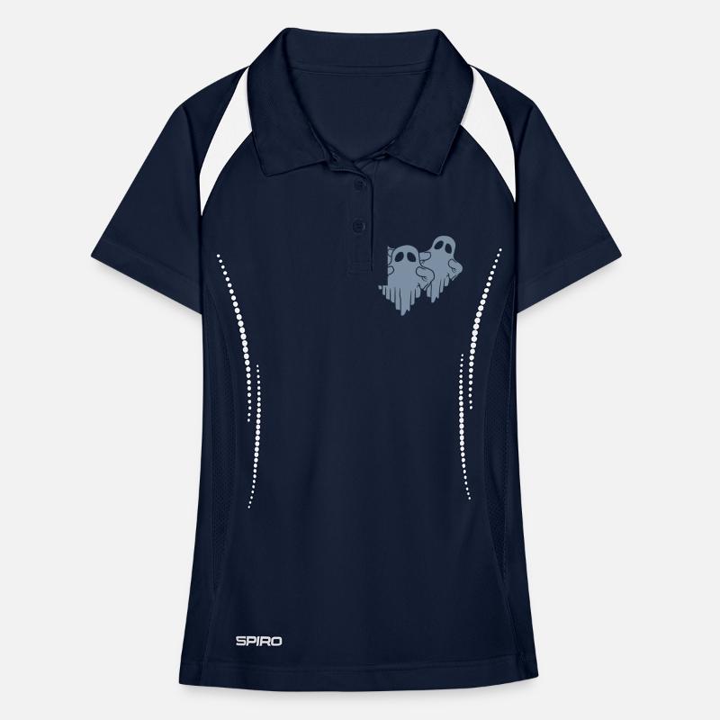 Crew 3 funny ghosts Women's Polo breathable