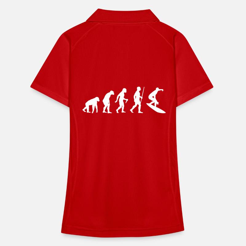 Surfer Evolution Frauen Polo atmungsaktiv