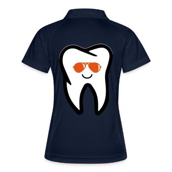 Tooth Sunglasses - Women's Polo breathable - navy/white - Back