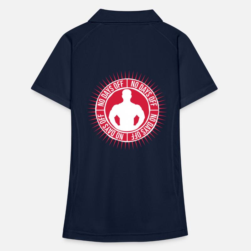 pas de jours de congé devis Polo respirant Femme