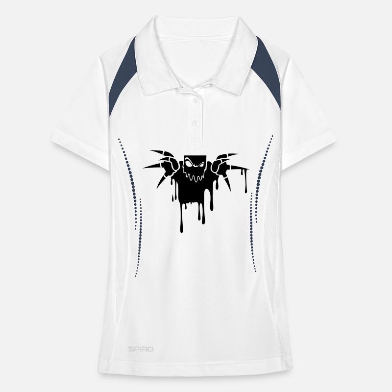 Devil by Won (ABC) Frauen Polo atmungsaktiv