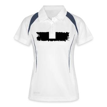Streep - Polo respirant Femme - blanc/marine - Devant