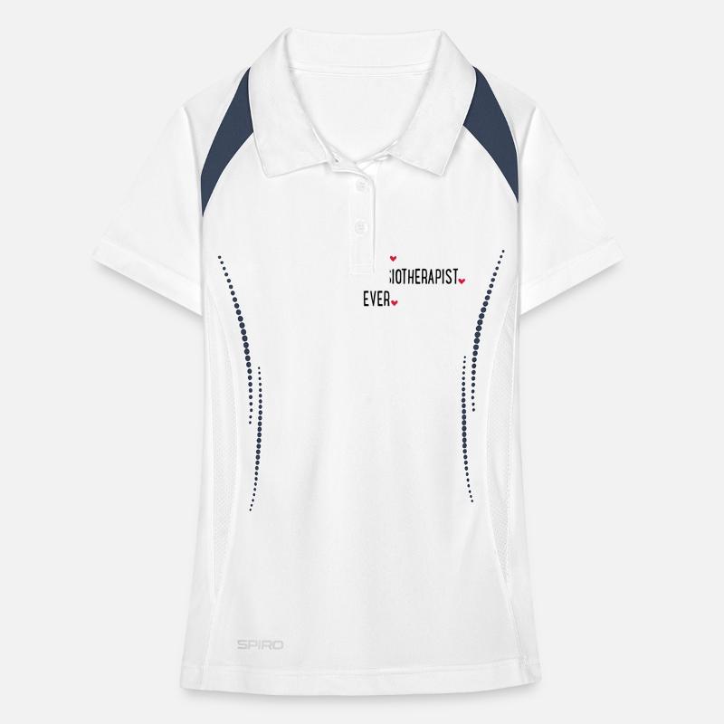 Physiotherapeut Frauen Polo atmungsaktiv