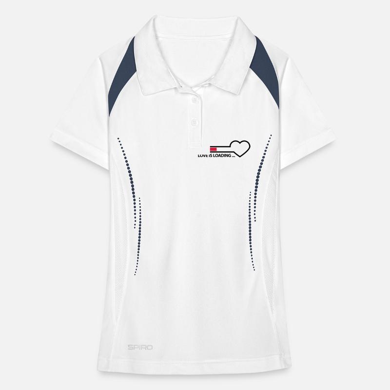 love_is_loading_2c Women's Polo breathable