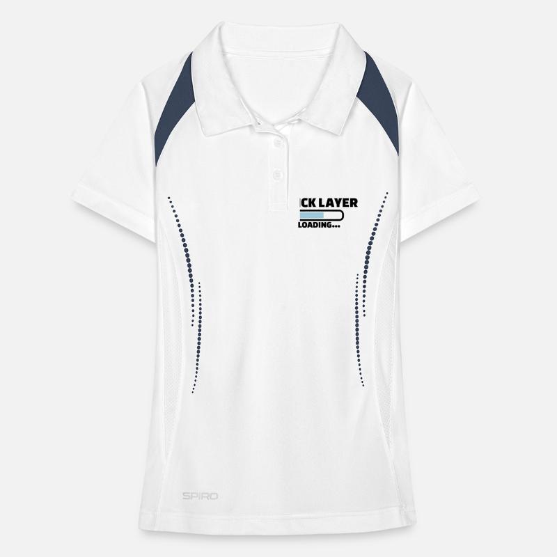 Brick layer Women's Polo breathable