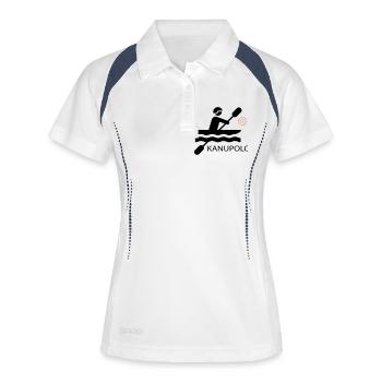 Kanupolo - Polo respirant Femme - blanc/marine - Devant