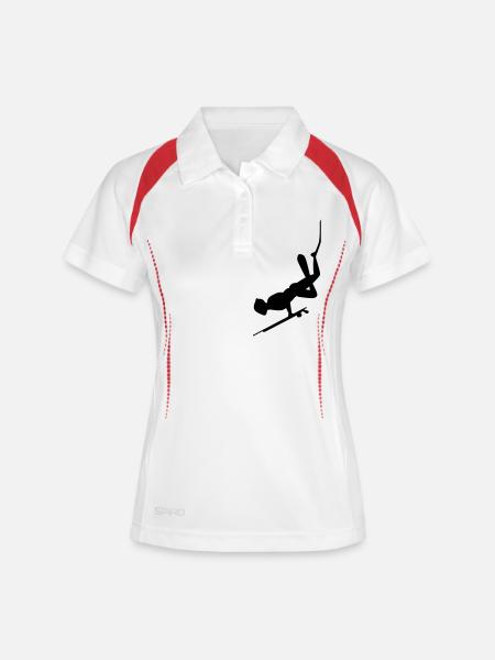 Underwater fighter - Women's Polo breathable - white/navy