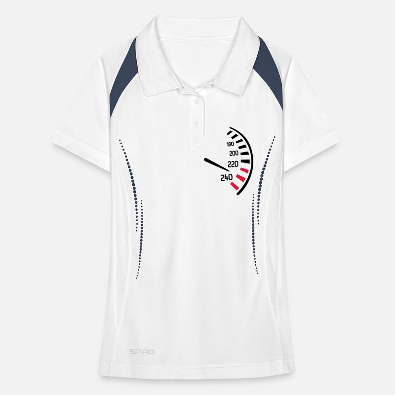 Tacho Frauen Polo atmungsaktiv