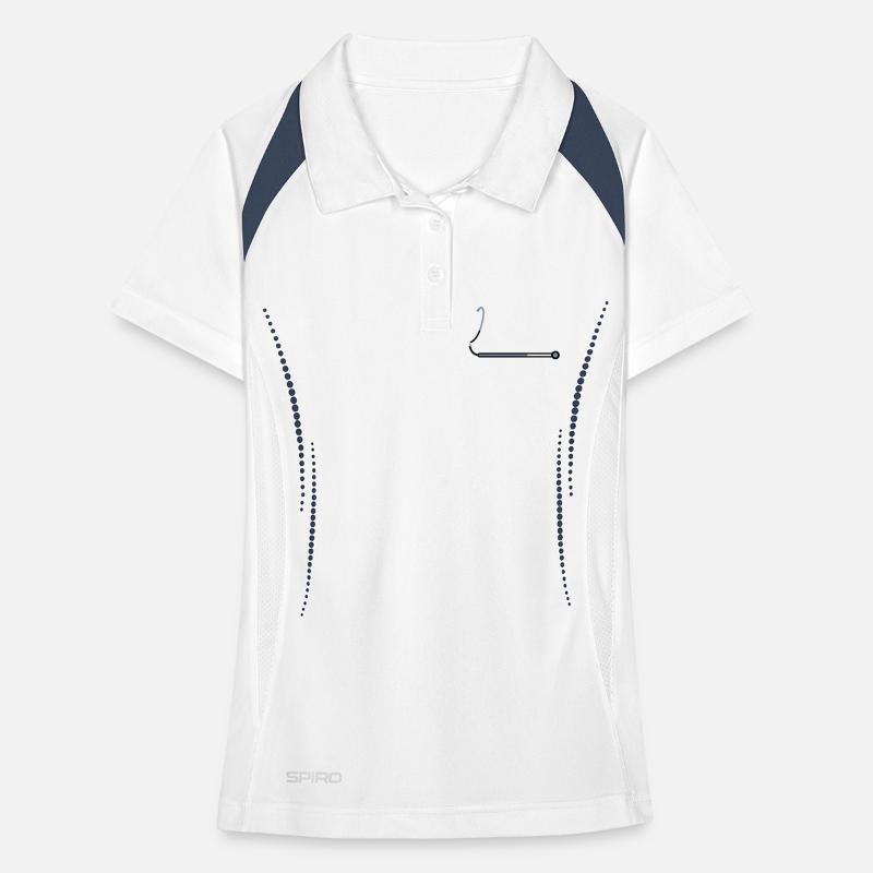 loading loading bar stethoscope listening heartbeat Women's Polo breathable