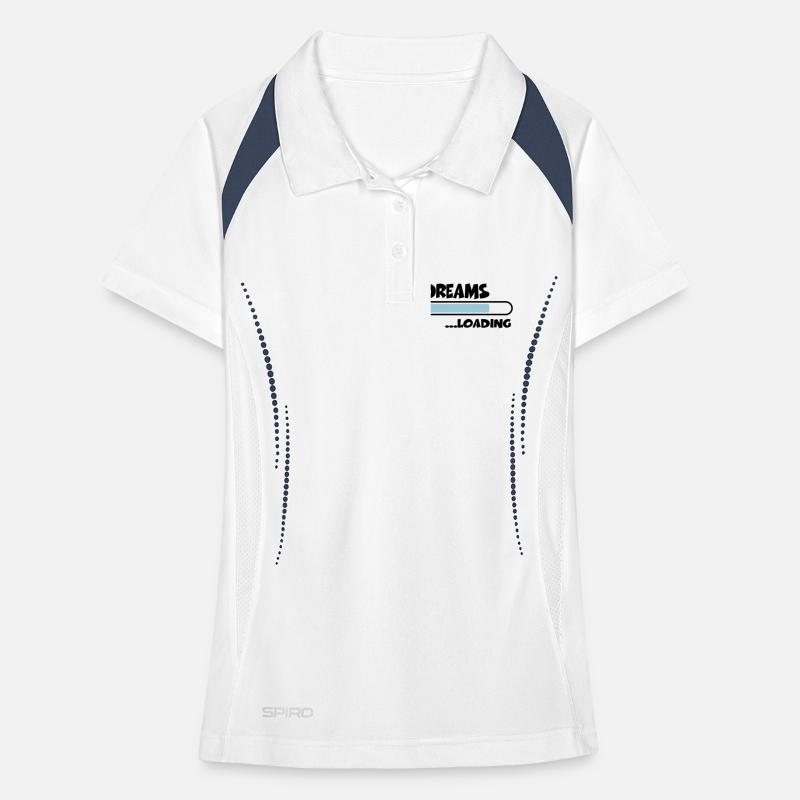 Dreams loading Frauen Polo atmungsaktiv