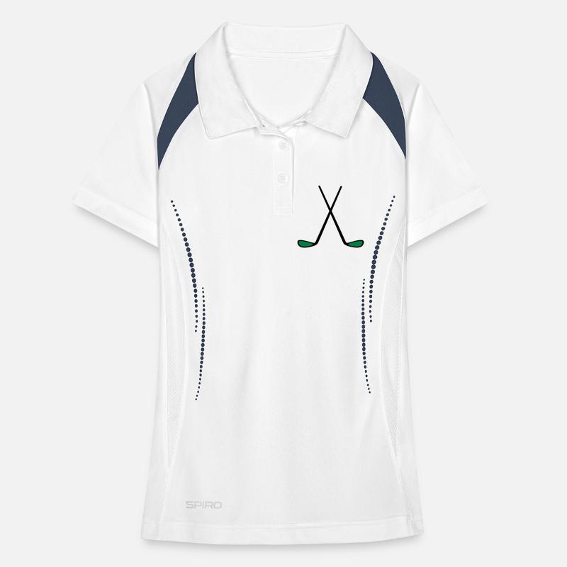 golfschläger Frauen Polo atmungsaktiv