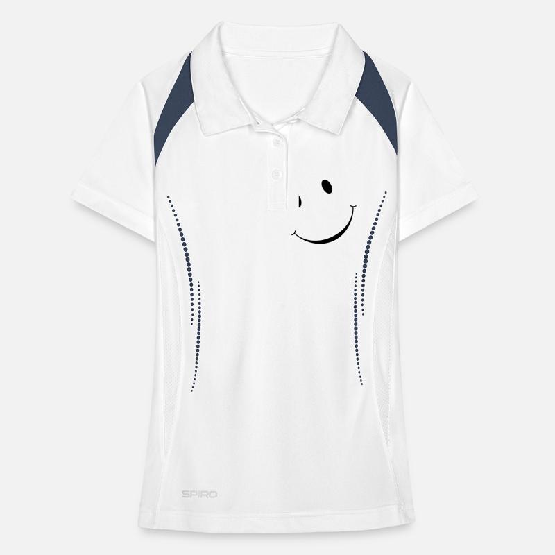 smiley :) Women's Polo breathable