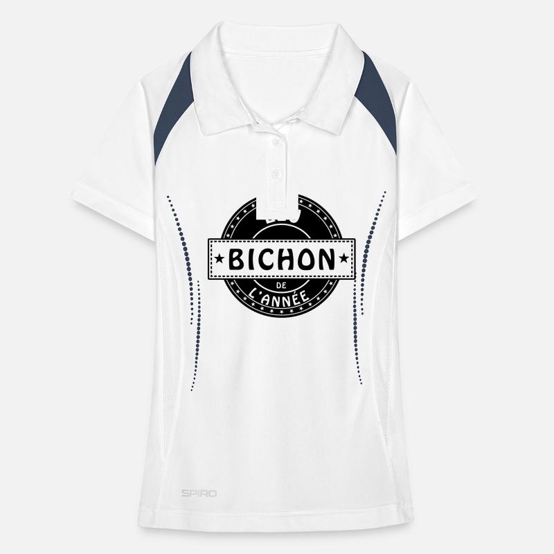 elu bichon Polo respirant Femme