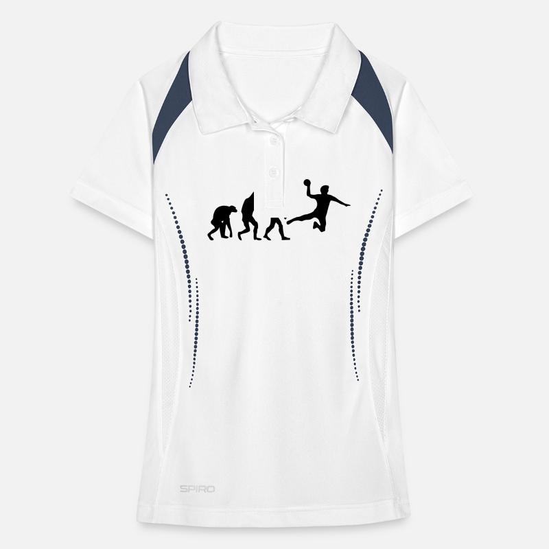 handball evolution Frauen Polo atmungsaktiv