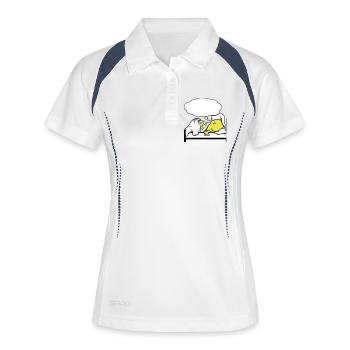 Turtle sleeps tired bed sleepy head dreaming - Women's Polo breathable - white/navy - Front