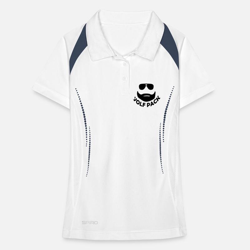 wolf pack Polo respirant Femme