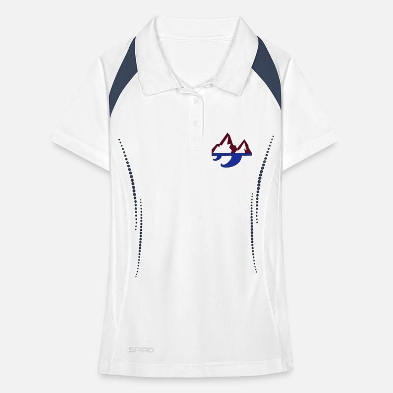 Mountain & wave Polo respirant Femme