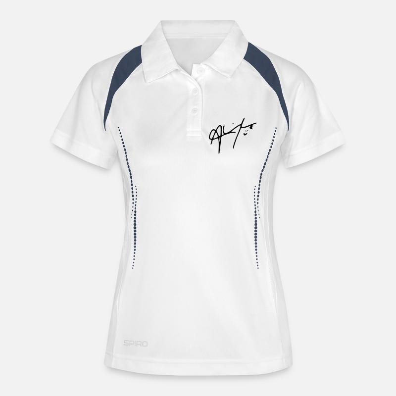 Aaliyah Autograph - Women's Polo breathable - white/navy