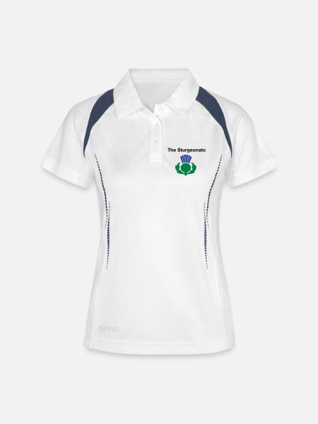 The Sturgeonator - Scottish Independence - Women's Polo breathable - white/navy
