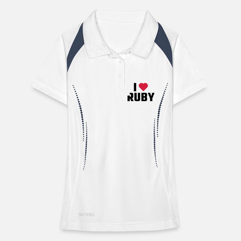 I Love RUBY Women's Polo breathable