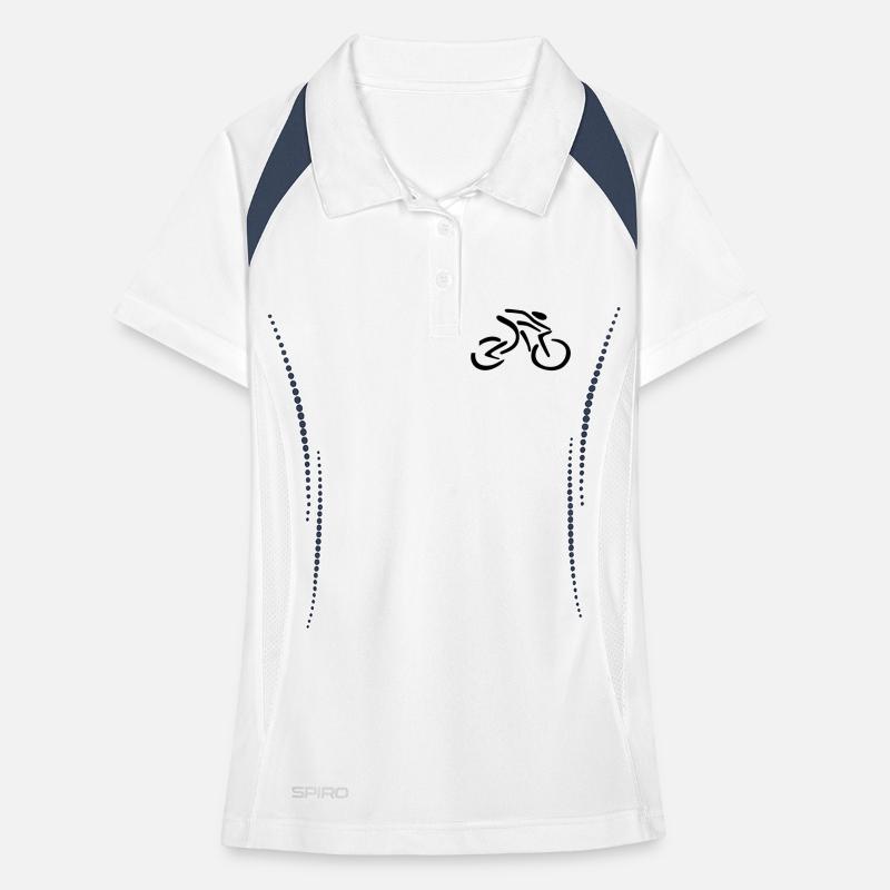 cyclisme Polo respirant Femme