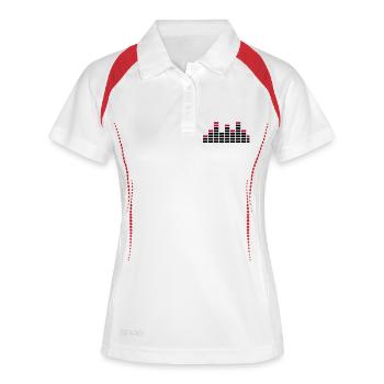 Equalizer - Women's Polo breathable - white/navy - Front
