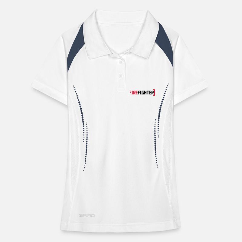 Firefighter Logo Women's Polo breathable