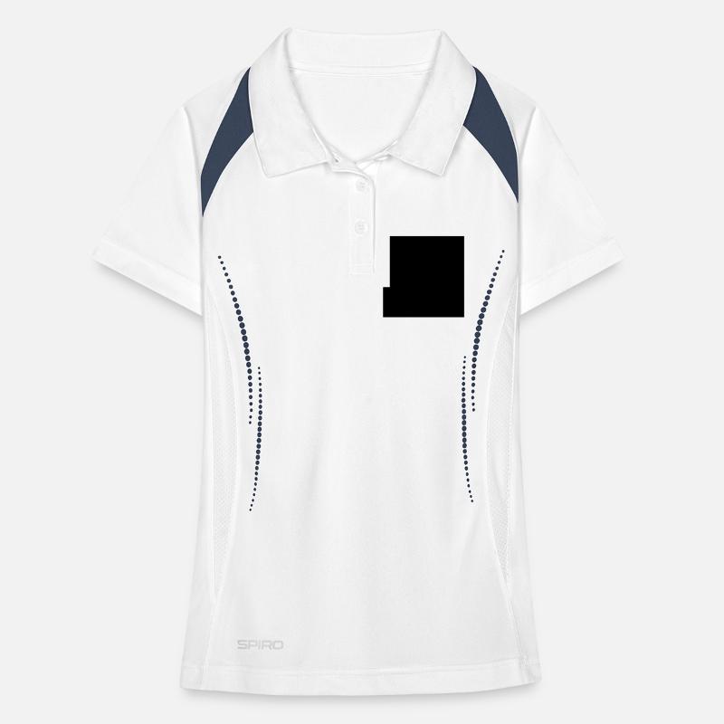 square Women's Polo breathable