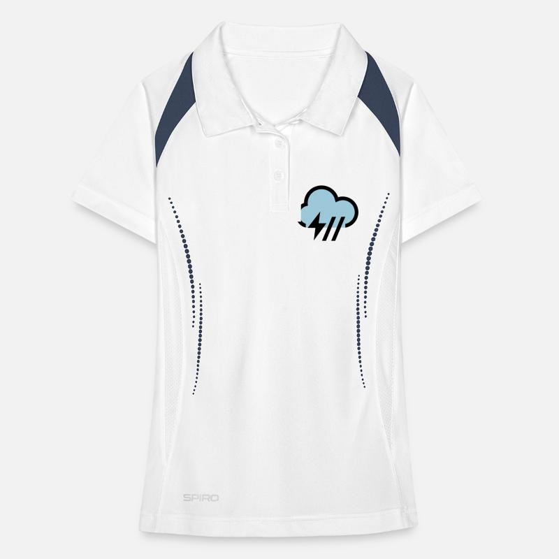 Storm, storm cloud icon, icon Women's Polo breathable