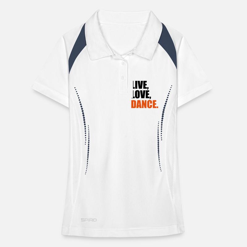 dance Women's Polo breathable