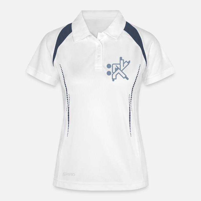 _judo_01 - Women's Polo breathable - white/navy