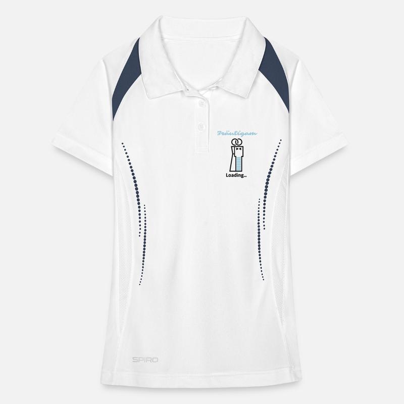 Bräutigam Loading... Frauen Polo atmungsaktiv