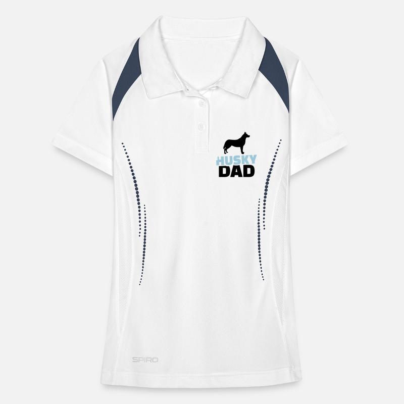 Husky Dad Polo respirant Femme